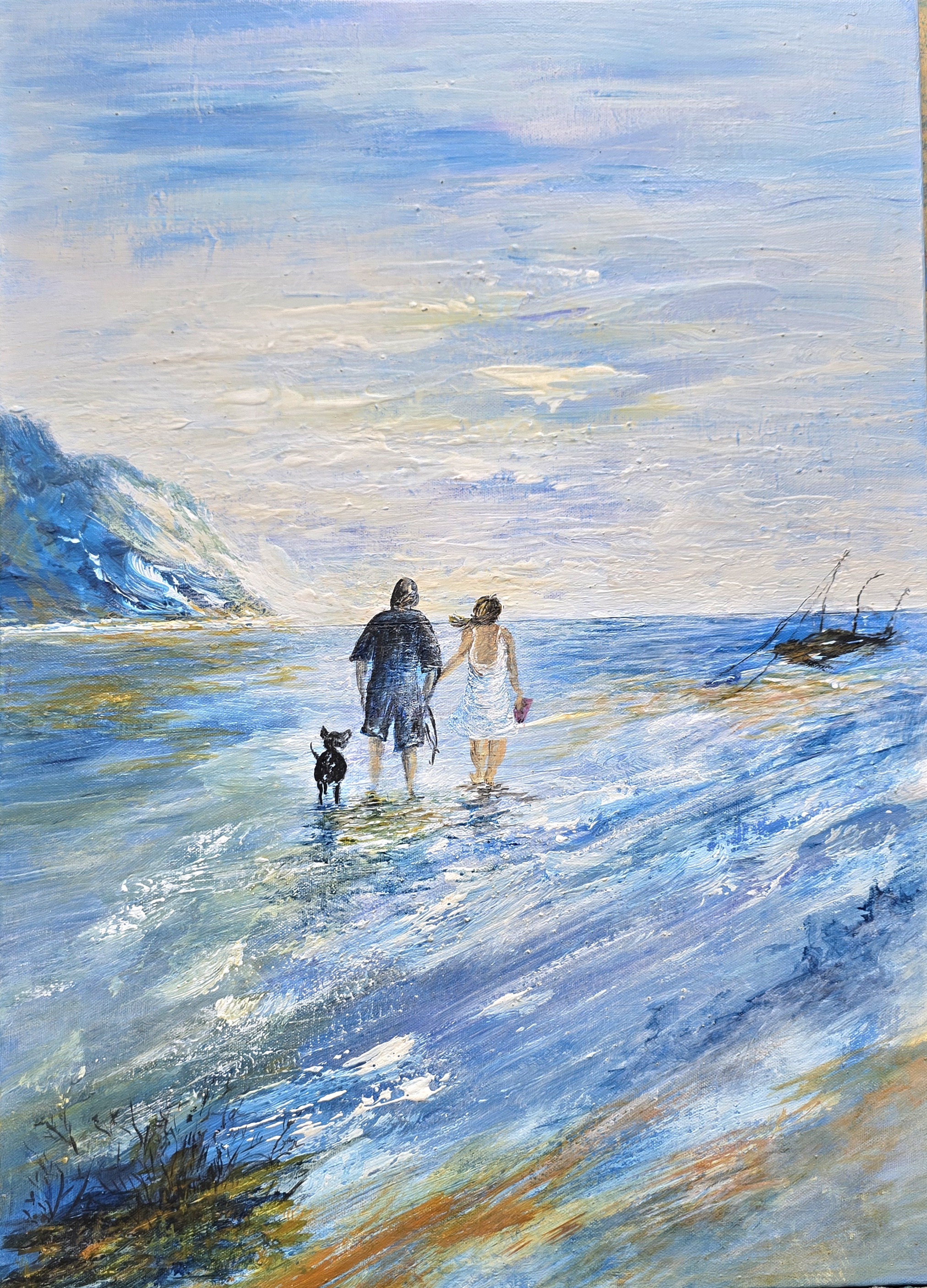 Stimmungsvolles Küstenmotiv